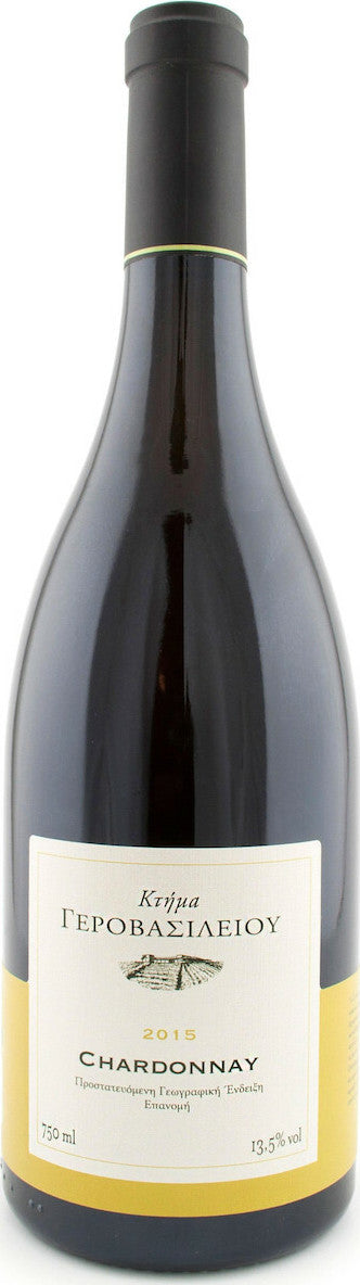 Κτήμα Γεροβασιλείου Κρασί Chardonnay Λευκό Ξηρό 750ml