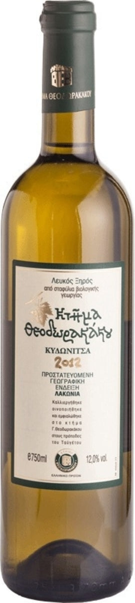Κτήμα Θεοδωρακάκου Βιολογικό Κρασί Κυδωνίτσα Λευκό Ξηρό 750ml