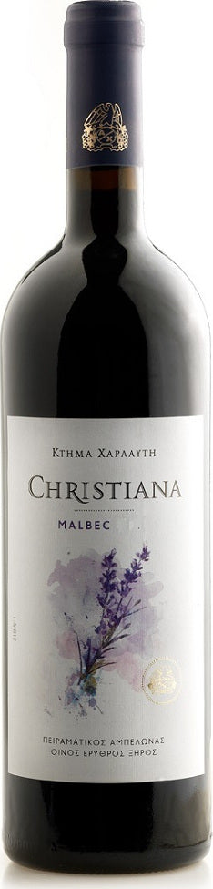 Κτήμα Χαρλαύτη Κρασί Christiana Malbec Ερυθρό Ξηρό Νεμέας 750ml