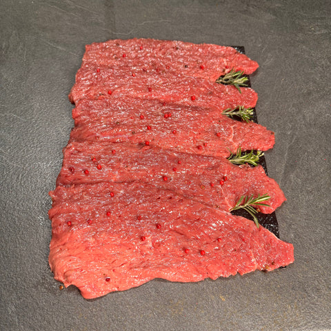 
Ταλιάτα μοσχαρίσια Black Angus με ροζ πιπέρια γλυκά 500g
