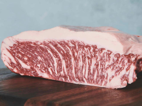 Culotte Wagyu Japanese A5 Gunma, ωμό φρέσκο premium ιαπωνικό κρέας BMS 10–12 με πλούσια μαρμάρωση, βουτυράτη υφή και umami γεύση, ιδανικό για grill και fine dining, από το Siakos.gr