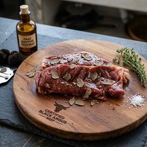Φιλετάκια μοσχαρίσια Black Angus Μαριναρισμένα με Τρούφα 500 γρ