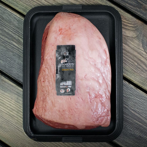 Picanha Grain Fed Black Angus Las Piedras Uruguay, ωμό premium μοσχαρίσιο κρέας με φυσική μαρμάρωση και λιπαρή επιφάνεια, ιδανικό για grill ή BBQ, από το Siakos.gr