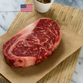 Rib Eye Prime Grain Fed Black Angus Creekstone USA, ωμό premium μοσχαρίσιο κρέας με μαρμάρωση Prime Grade και πλούσια υφή, ιδανικό για grill ή BBQ, από το Siakos.gr
