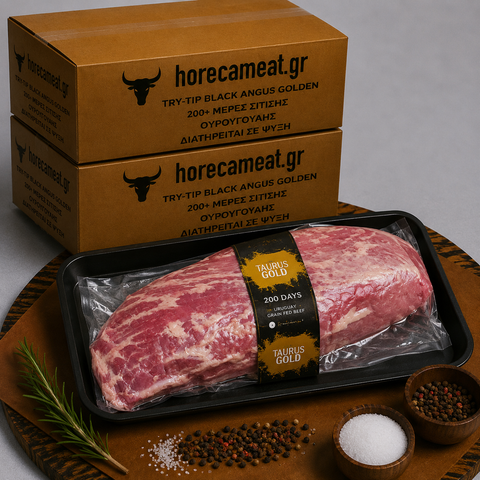 Tri-tip black Angus 200+ μέρες σίτισης Ουρουγουάης