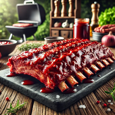 Κορτεζίνα Χοιρινή Μαριναρισμένη σως BBQ  1,2kg