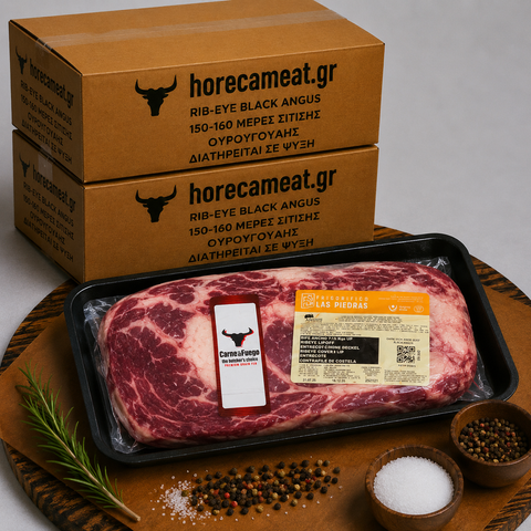 Rib-eye black Angus 150-160 μέρες σίτισης Ουρουγουάης