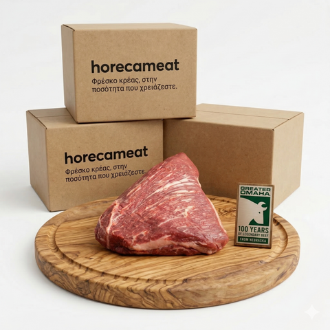 Tri tip grain fed Black Angus Omaha, USA