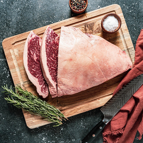 Picanha Angus Ωρίμανσης με Τρούφα Devesa Αργεντινής, ωμό premium κρέας grain fed 20 ημερών με φυσική μαρμάρωση και άρωμα μαύρης τρούφας, ιδανικό για grill ή BBQ, από το Siakos.gr