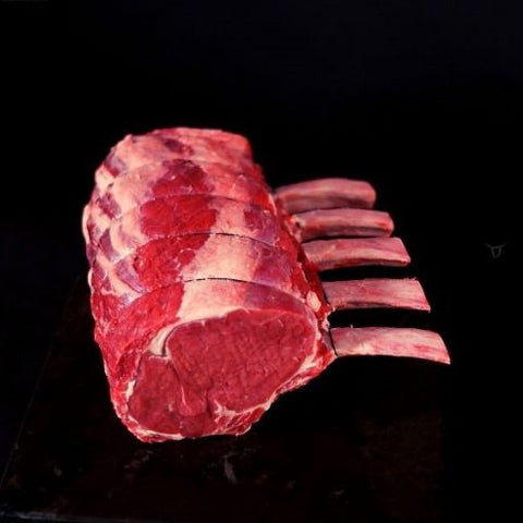 Standing Rib Roast 20 ημερών Μαριναρισμένο με Μαύρο Σκόρδο – premium ωριμασμένη μοσχαρίσια κοπή με umami γεύση &amp; βουτυρένια υφή, ιδανική για φούρνο ή grill, από το Siakos.gr
